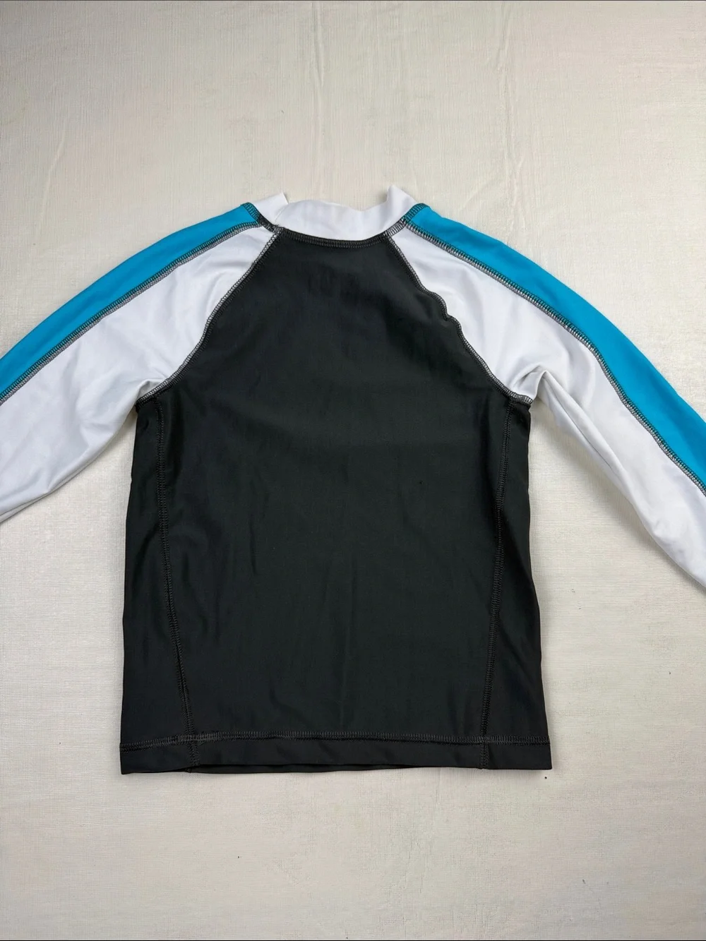 Circo Boys Gray White Blue Long-Sleeve Rashguard Blue Gertex Surfs Up Sun Hat